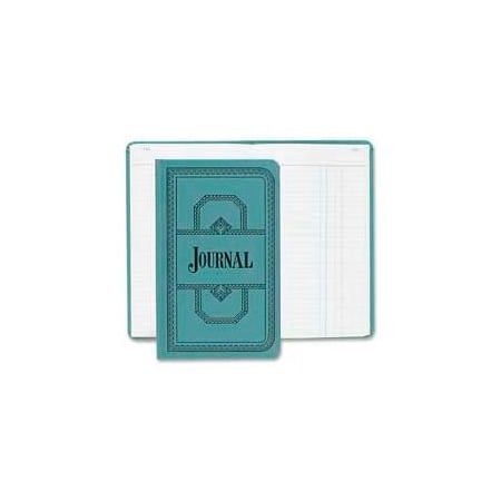 Esselte Boorum & Pease Account Book, Journal Ruled, 7-1/2" x 12-1/8", Blue Cover, 150 Pages/Pad 66150J